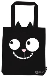 BOLSA DE TELA DE LA COMPRA CARA GATOS | MOSES